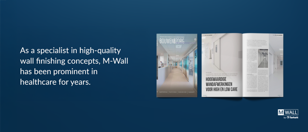 M-Wall’s continuous innovation highlighted in ‘Bouwen aan de Zorg’